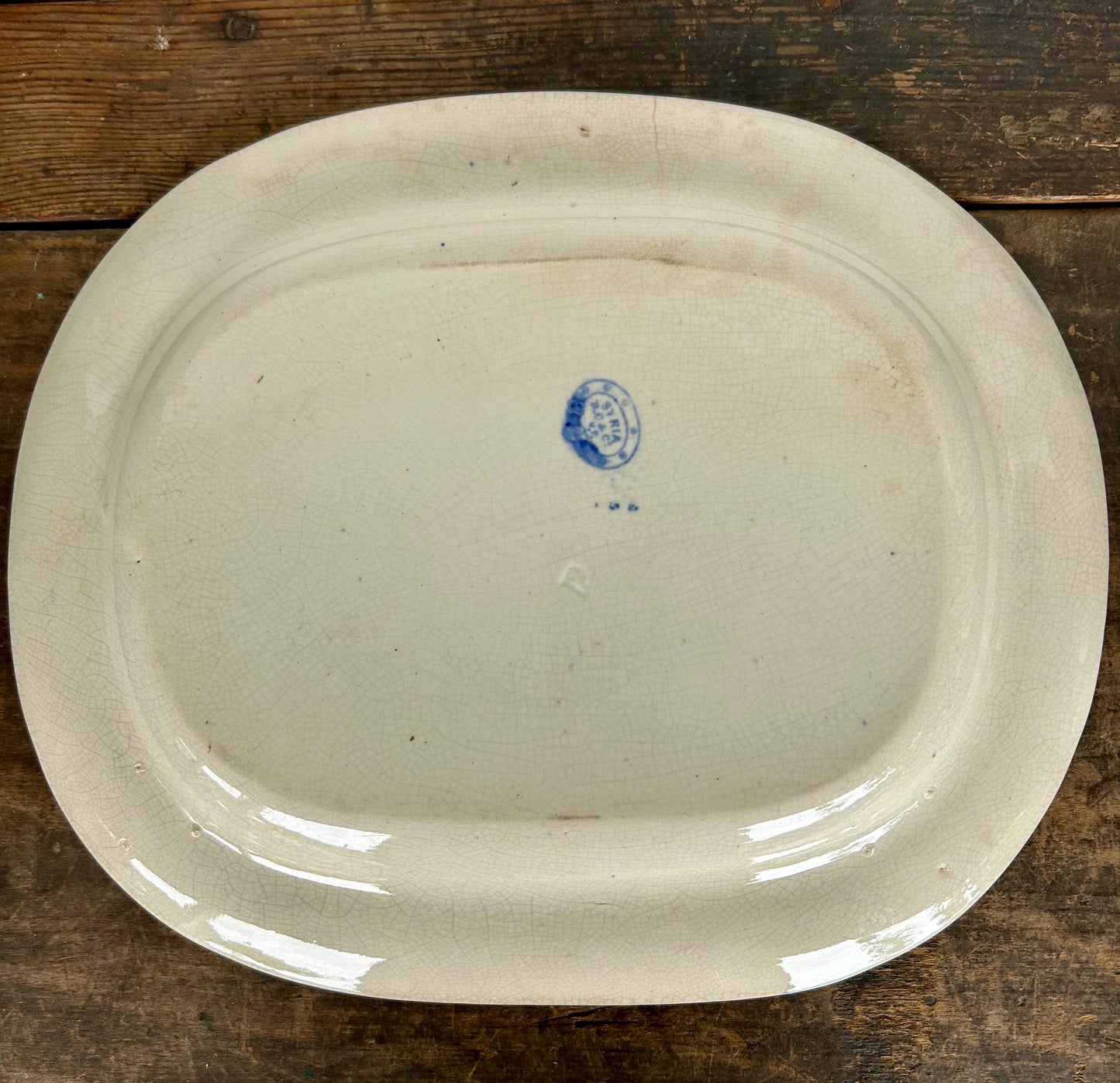 Vintage Antique Victorian Era R Cochran and Co “Syria” Platter c1880