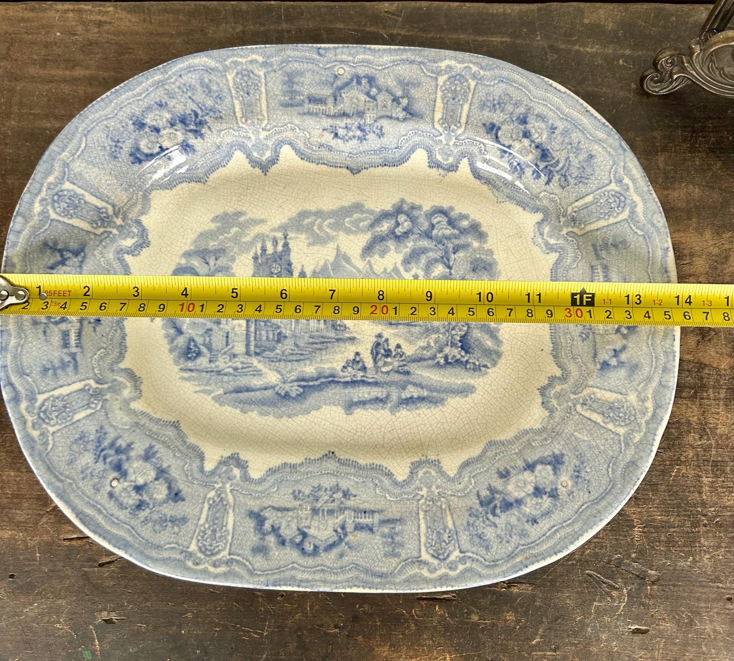 Vintage Antique Victorian Era R Cochran and Co “Syria” Platter c1880