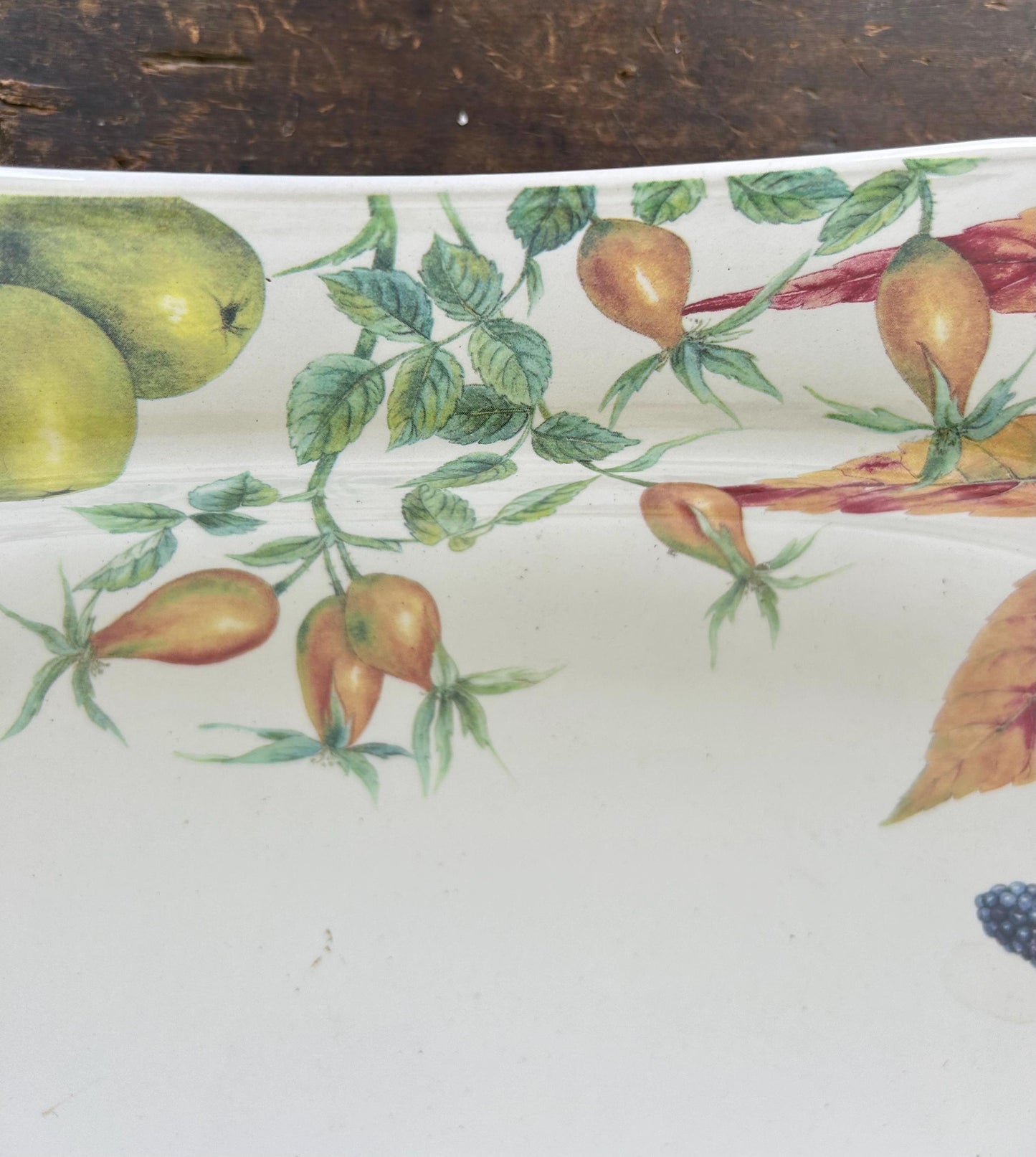 Huge Woodland Harvest by Spode for Williams Sonoma Rectangular Patter